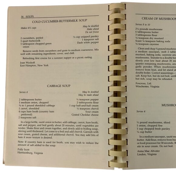 The Belle Grove Plantation Cookbook Featuring Shenandoah Valley Recipes 1986 - Picture 6 of 13